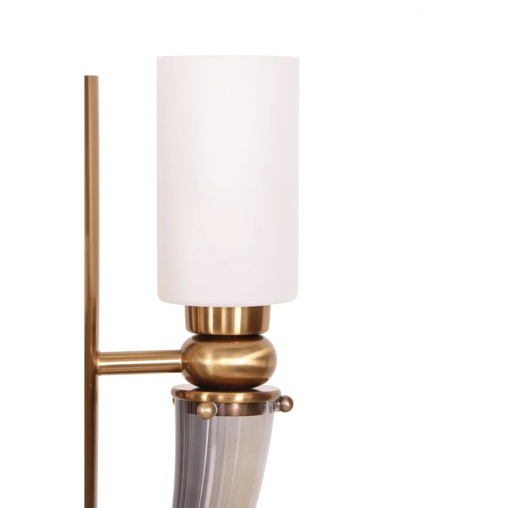 Burnham 34" Glass Table Lamp