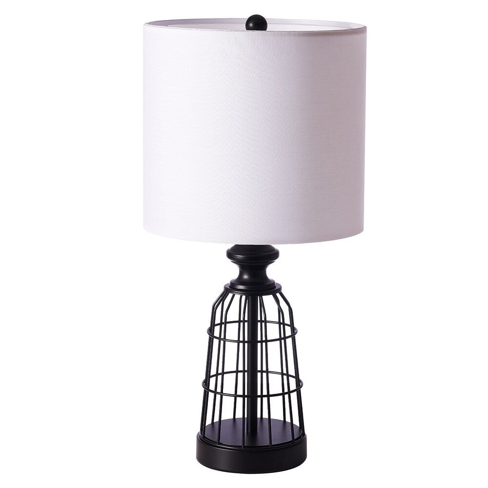 CO-Z 20-Inch Mid-Century Birdcage Table Lamps, Set of 2