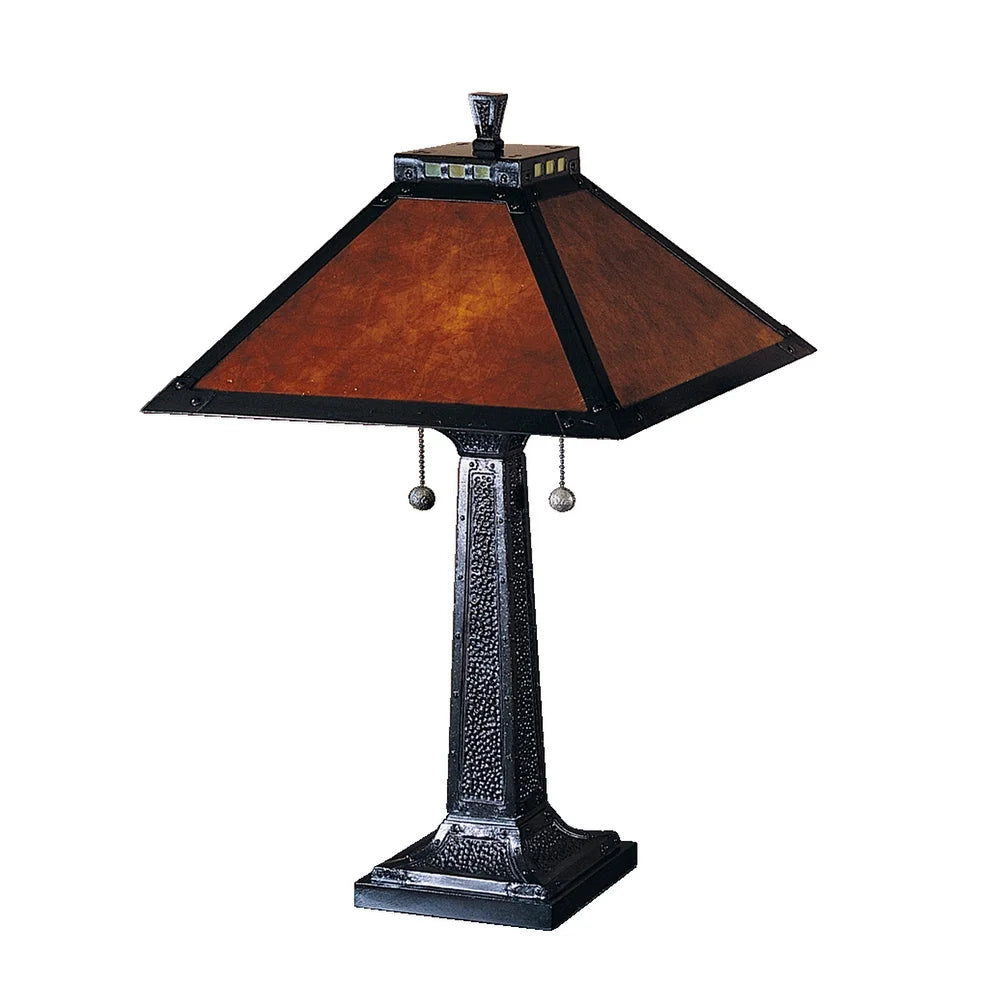 Camelot Mica Table Lamp - 15" W x 24.5" H