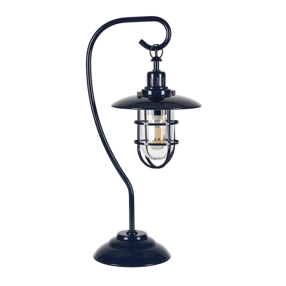 Carbon Loft Ecthelion Nautical Lantern-style Table Lamp