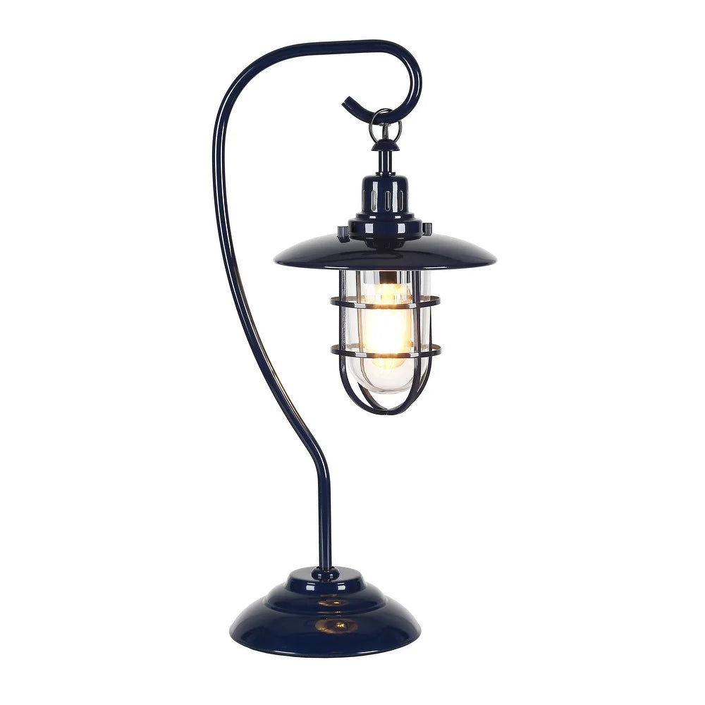 Carbon Loft Ecthelion Nautical Lantern-style Table Lamp