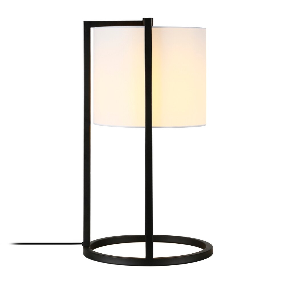 Carson Carrington Asymmetric Blackened Bronze Table Lamp