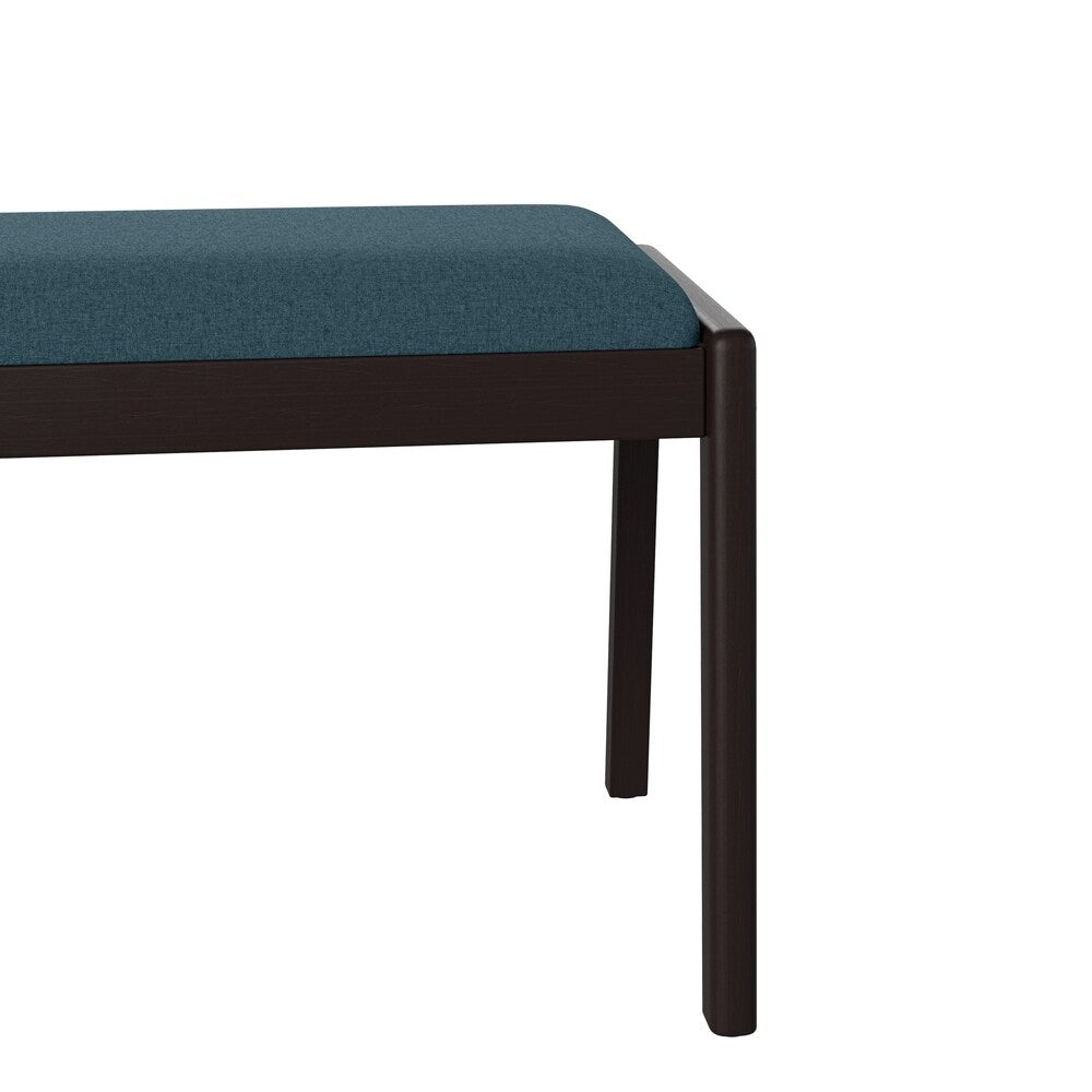 Carson Carrington Comiskey Espresso Finish Dining Bench