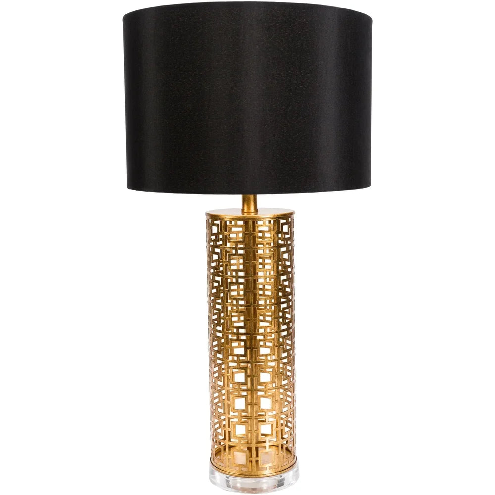 Cassadee Table Lamp with Painted Steel Base