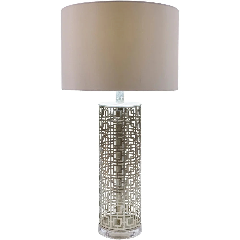 Cassadee Table Lamp with Painted Steel Base