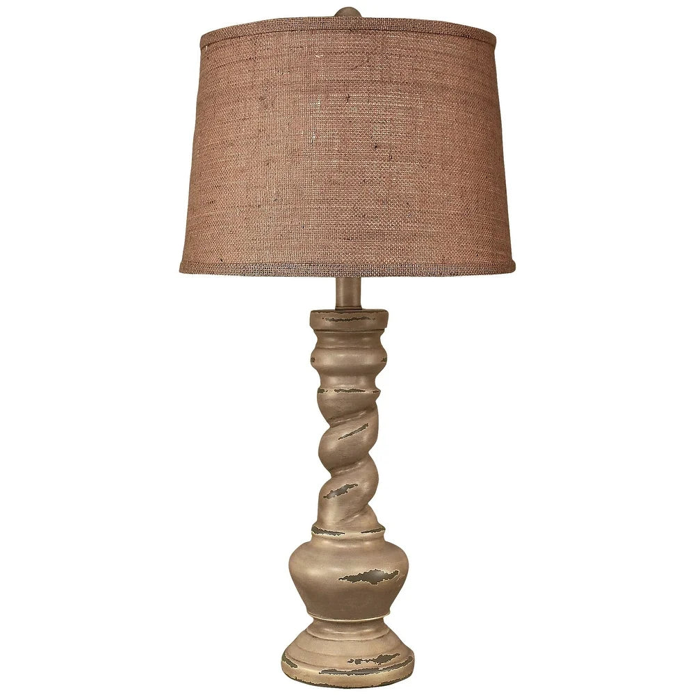 Casual Country Twist Table Lamp