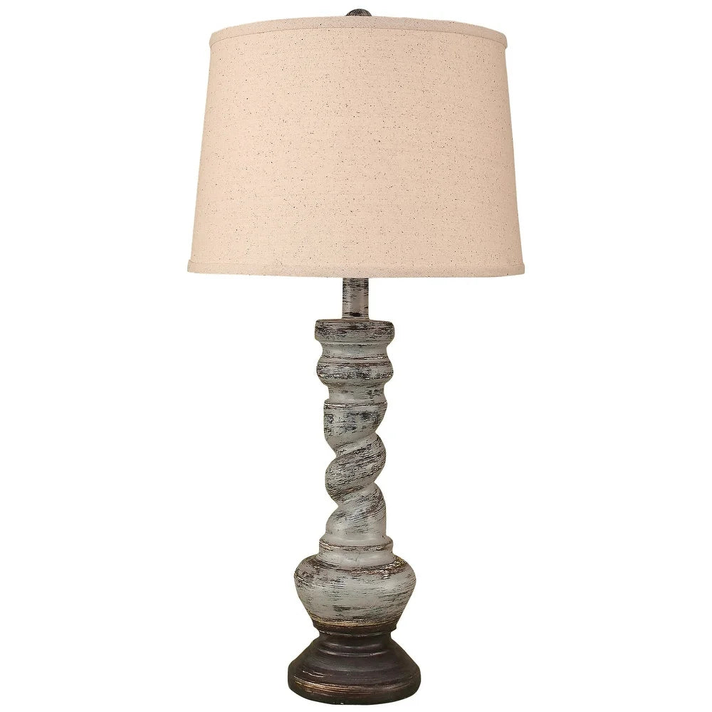 Casual Country Twist Table Lamp