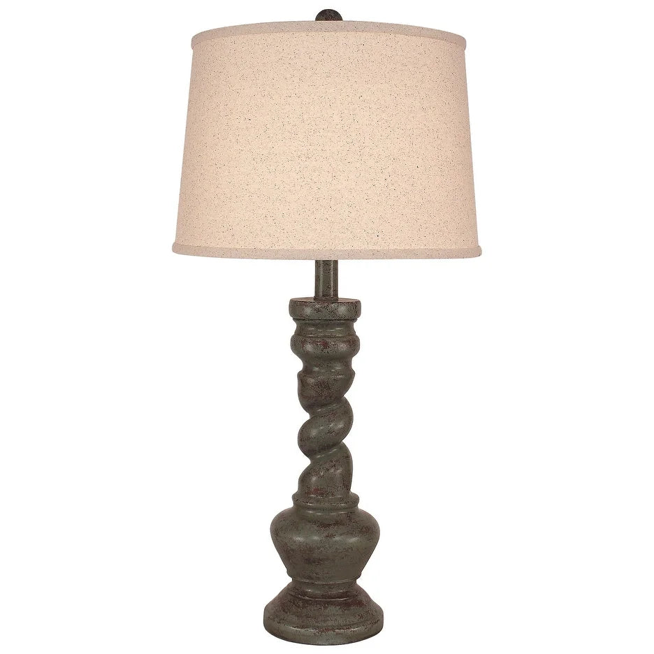 Casual Country Twist Table Lamp