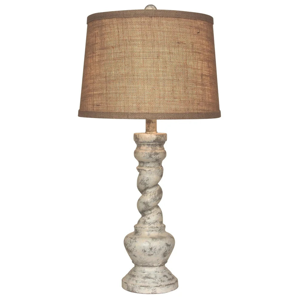 Casual Country Twist Table Lamp