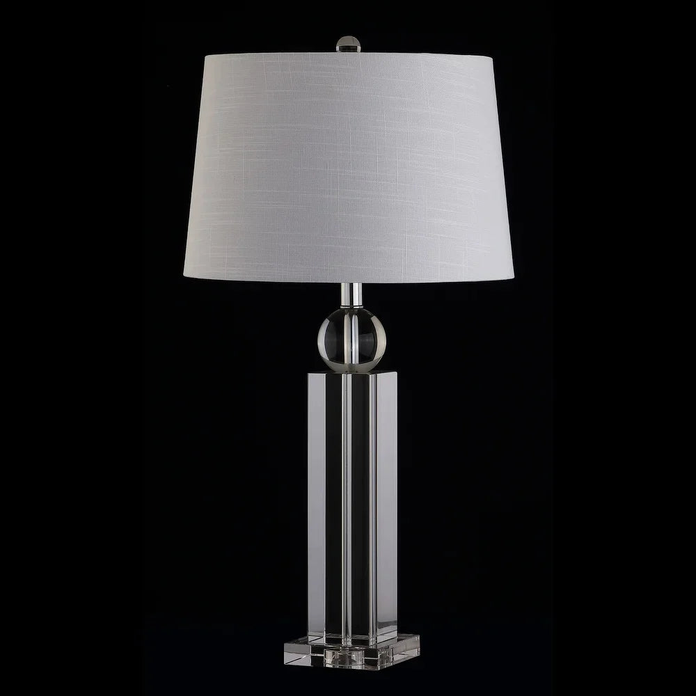 Carr 28.5" Crystal LED Table Lamp, Clear