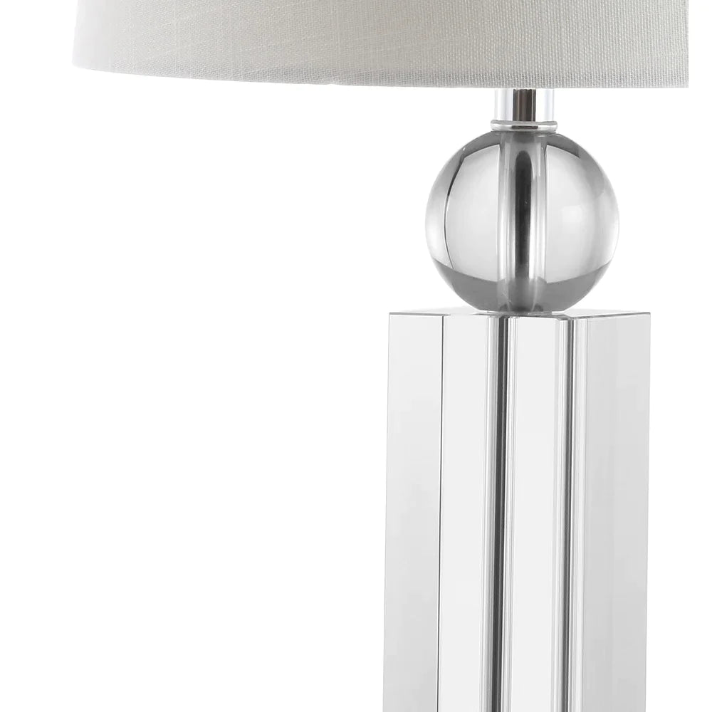 Carr 28.5" Crystal LED Table Lamp, Clear