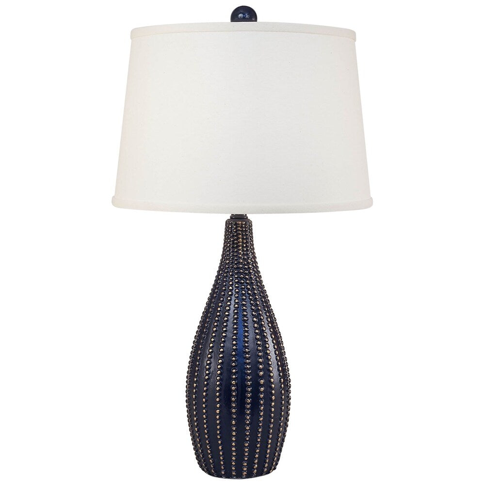 Coastal Beaded Vase Table Lamp