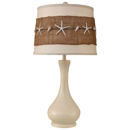 Coastal Smooth Genie Bottle Table Lamp