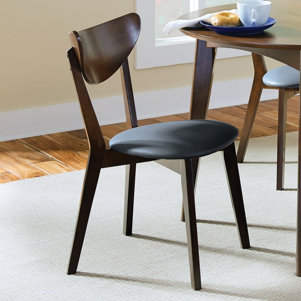 Coaster Company Brown Dining Chair (Set of 2) - 17.75" x 21.75" x 31.25"