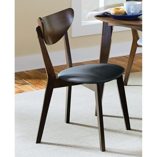 Coaster Company Brown Dining Chair (Set of 2) - 17.75" x 21.75" x 31.25"