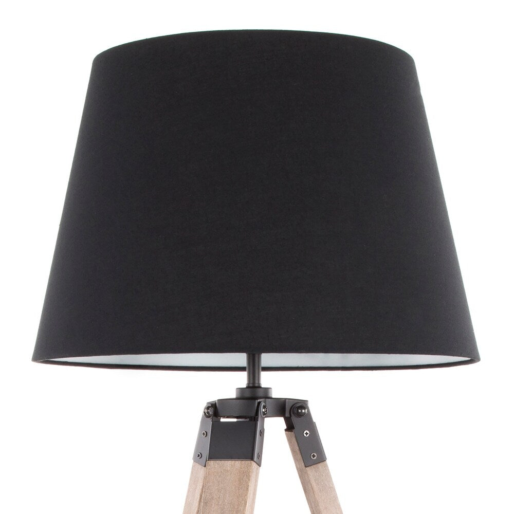 Carson Carrington Vinala Mid-Century Modern Tripod Table Lamp