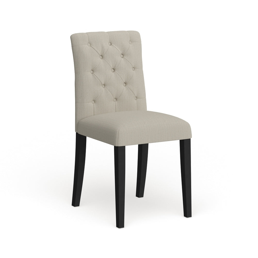 Copper Grove Quince Tufted Fabric Dining Chair