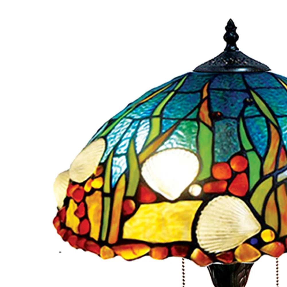 Coral Sea Tiffany Table Lamp