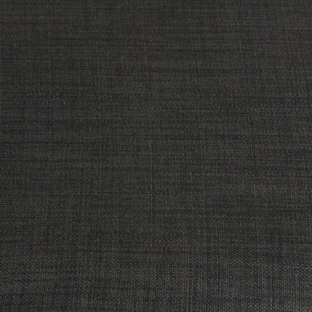 Cortesi Home Linnea Charcoal Fabric Wood Dining Chairs (Set of 2) - N/A