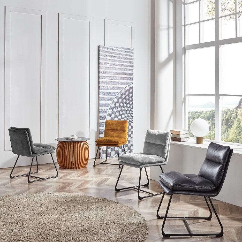 Corvus Carson Contemporary Dining Side Chairs (Set of 2)