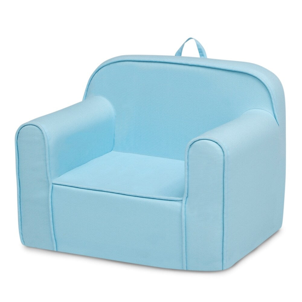 Cozee Chair for Kids for Ages 18 Months and Up, Light Blue