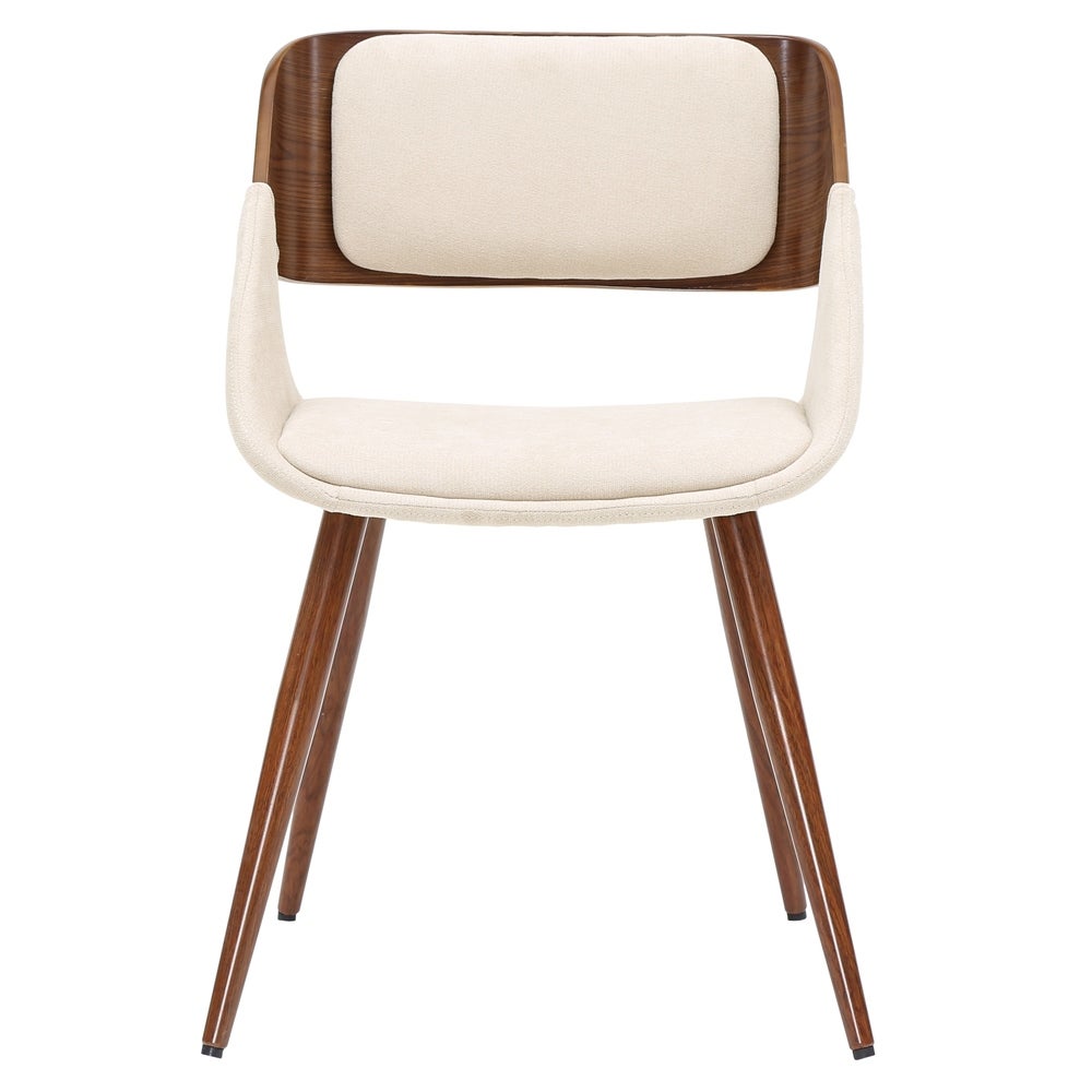Cyprus Upholstered Walnut Accent Chair