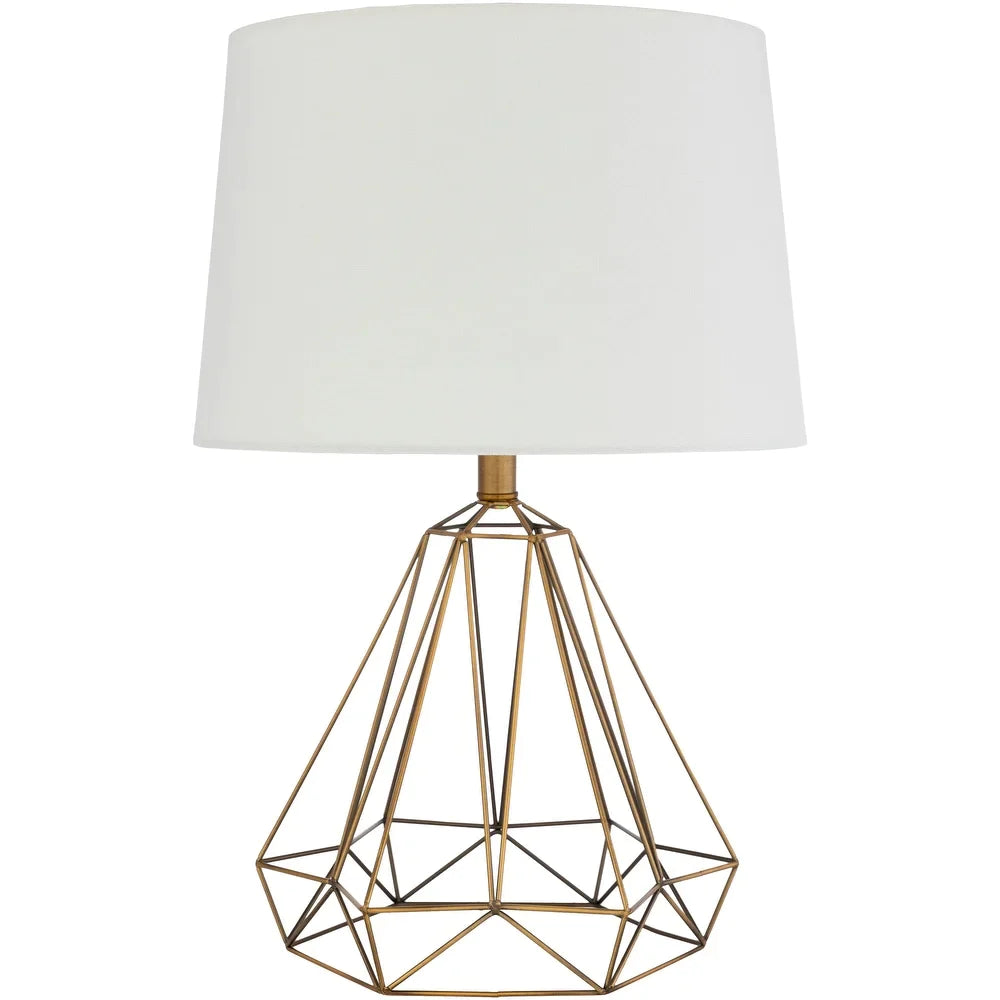 Dalla 24 in. Brass Modern Table Lamp - 24" H