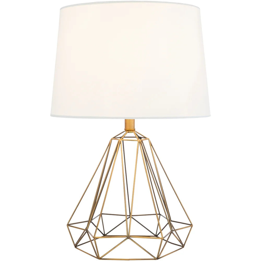 Dalla 24 in. Brass Modern Table Lamp - 24" H