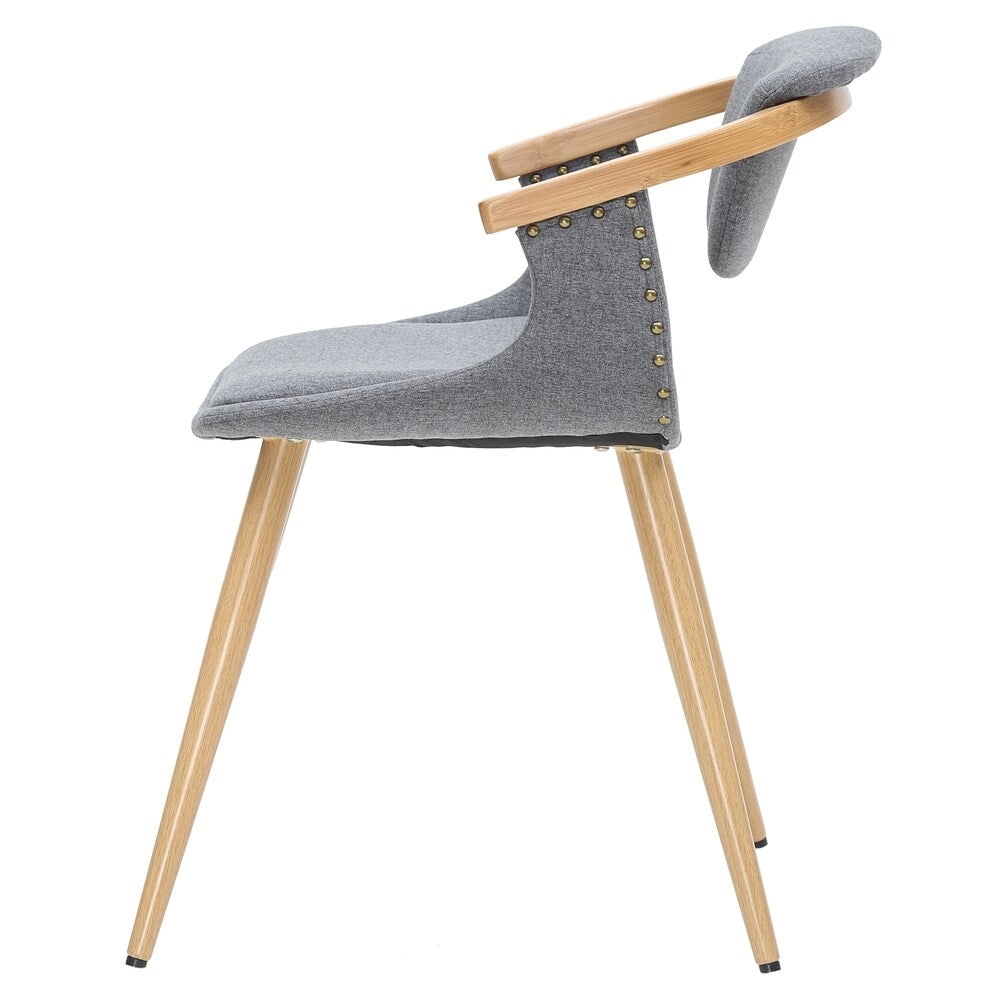 Darwin Fabric Bamboo Chair