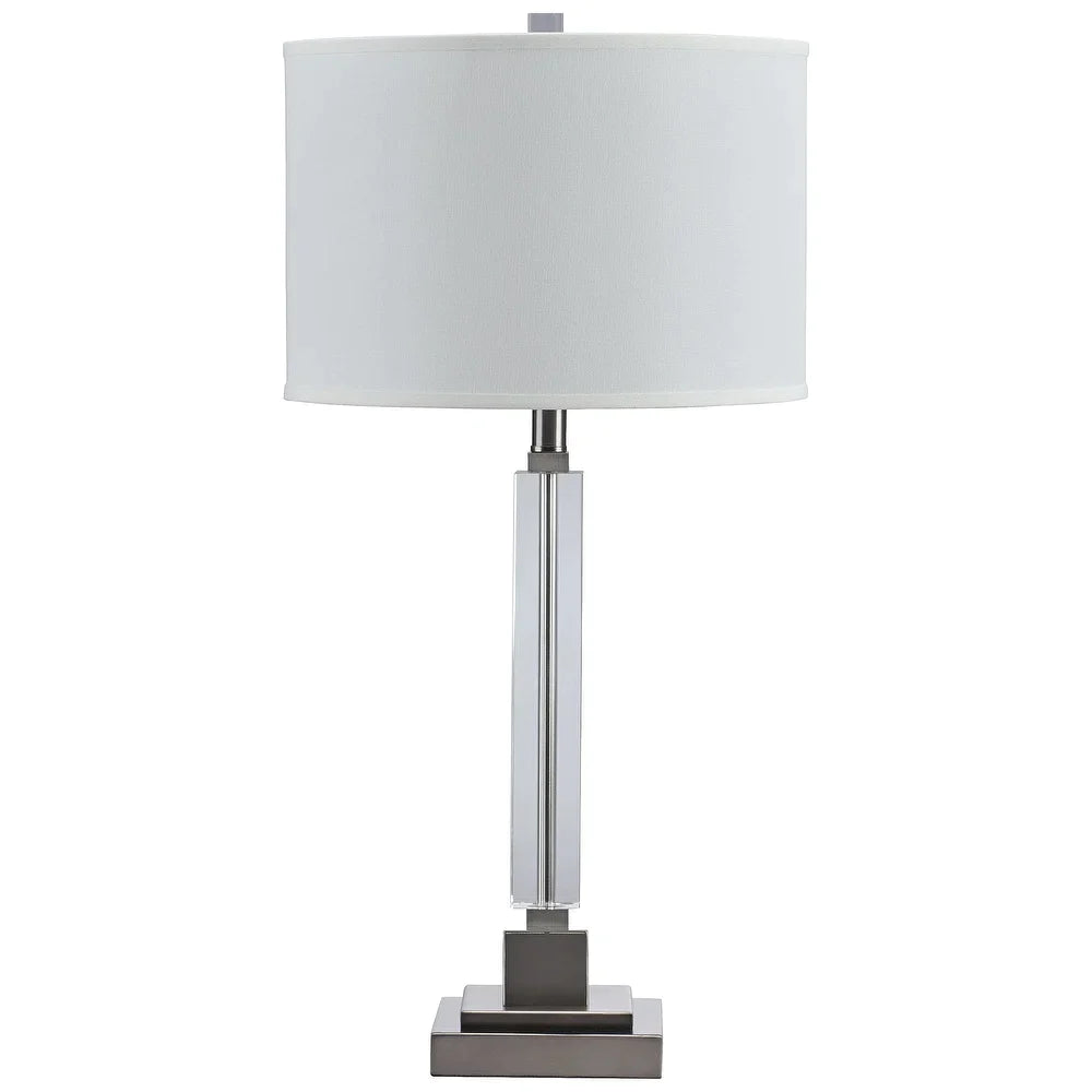 Deccalen Crystal Table Lamp - 15"W x 15"D x 29"H