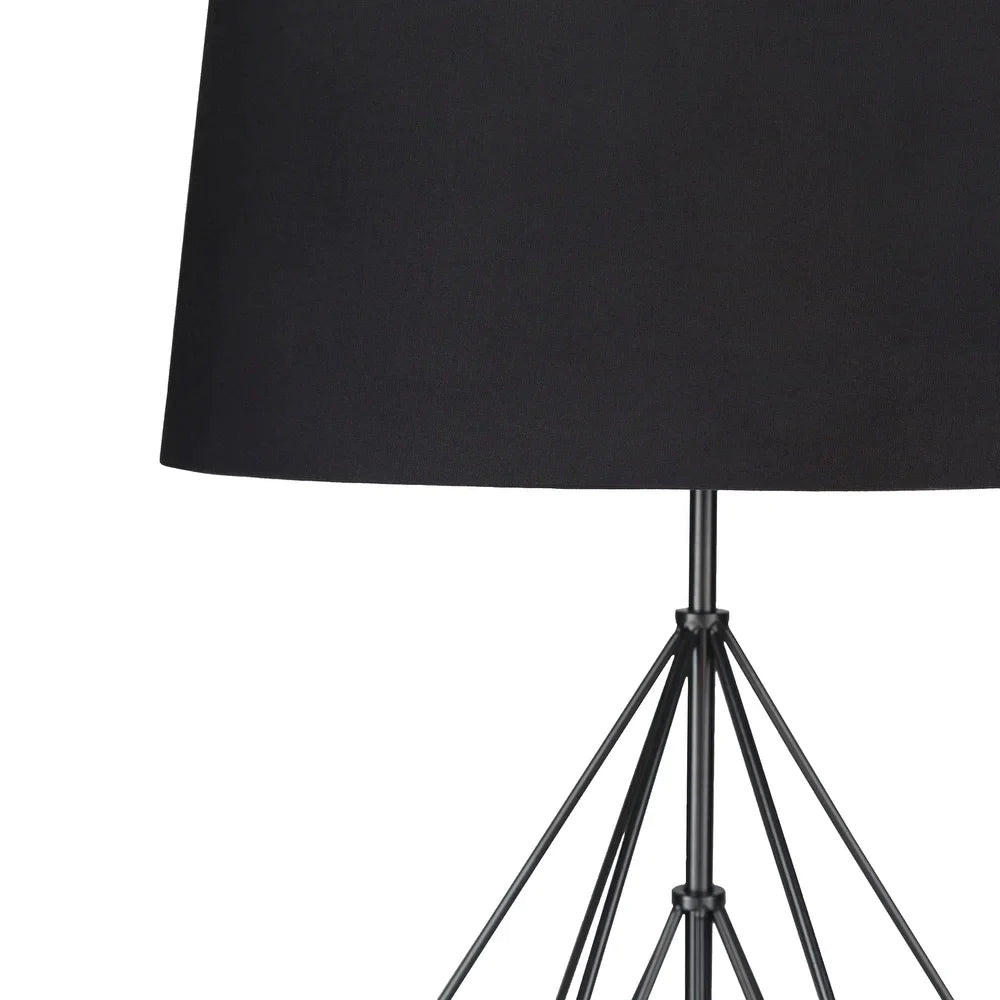 Denain Modern Table Lamp with Painted Iron Base