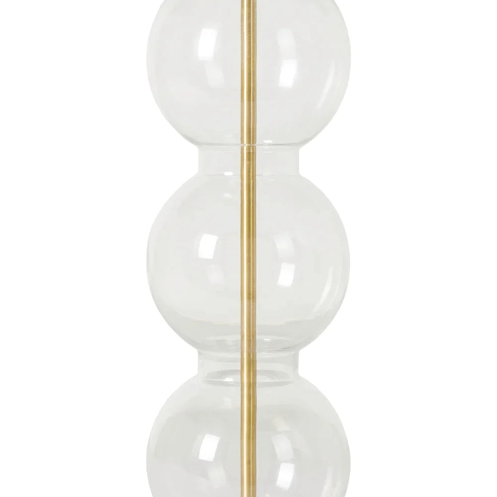 Desiree Modern Glass Orbs Table Lamp - 27"H x 14"W x 14"D