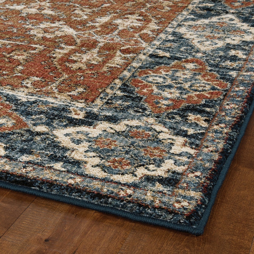 Doke Vintage Replica Paprika Soft Area Rug