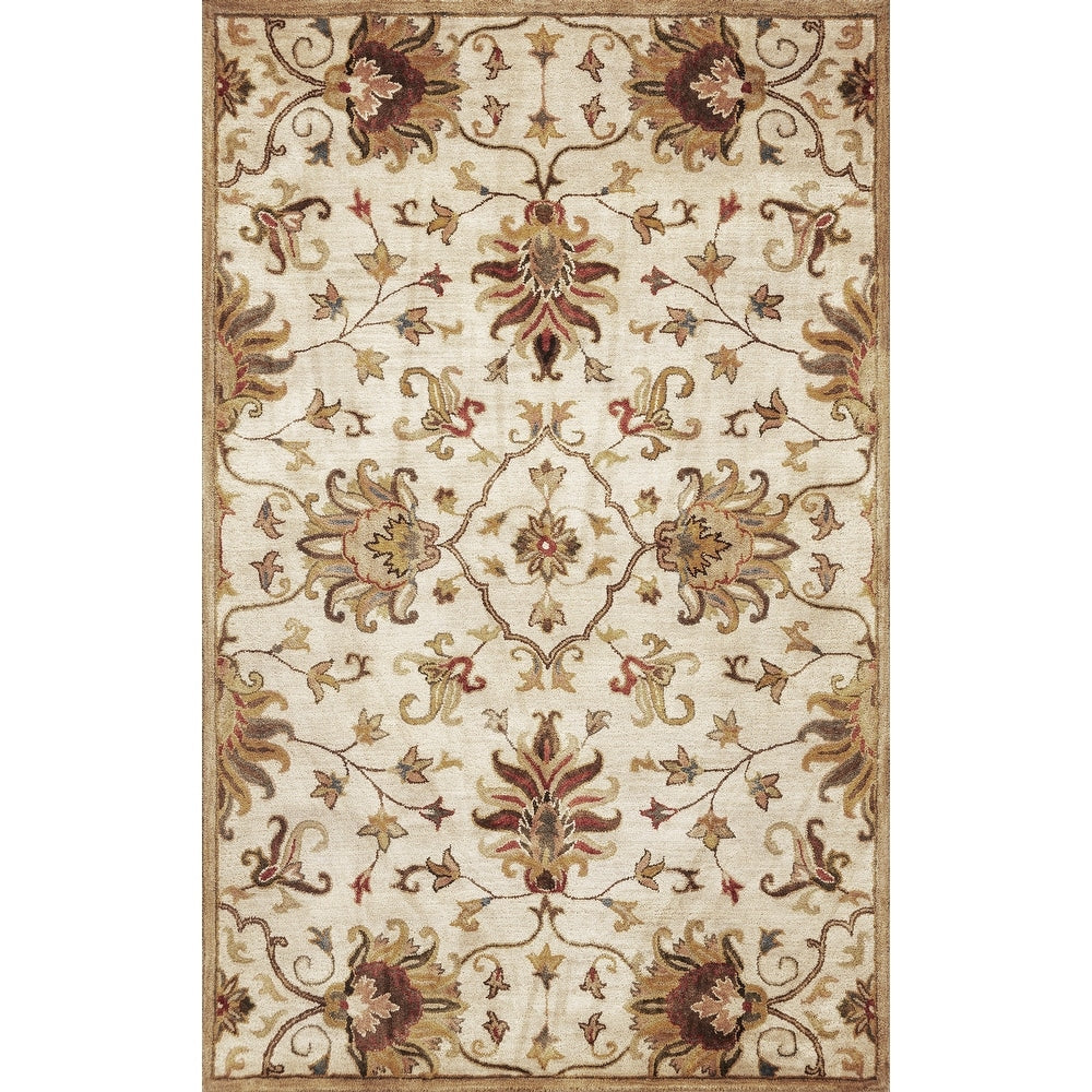 Domani Alexandria Classic Tapestry Hand-tufted Wool Soft Area Rug