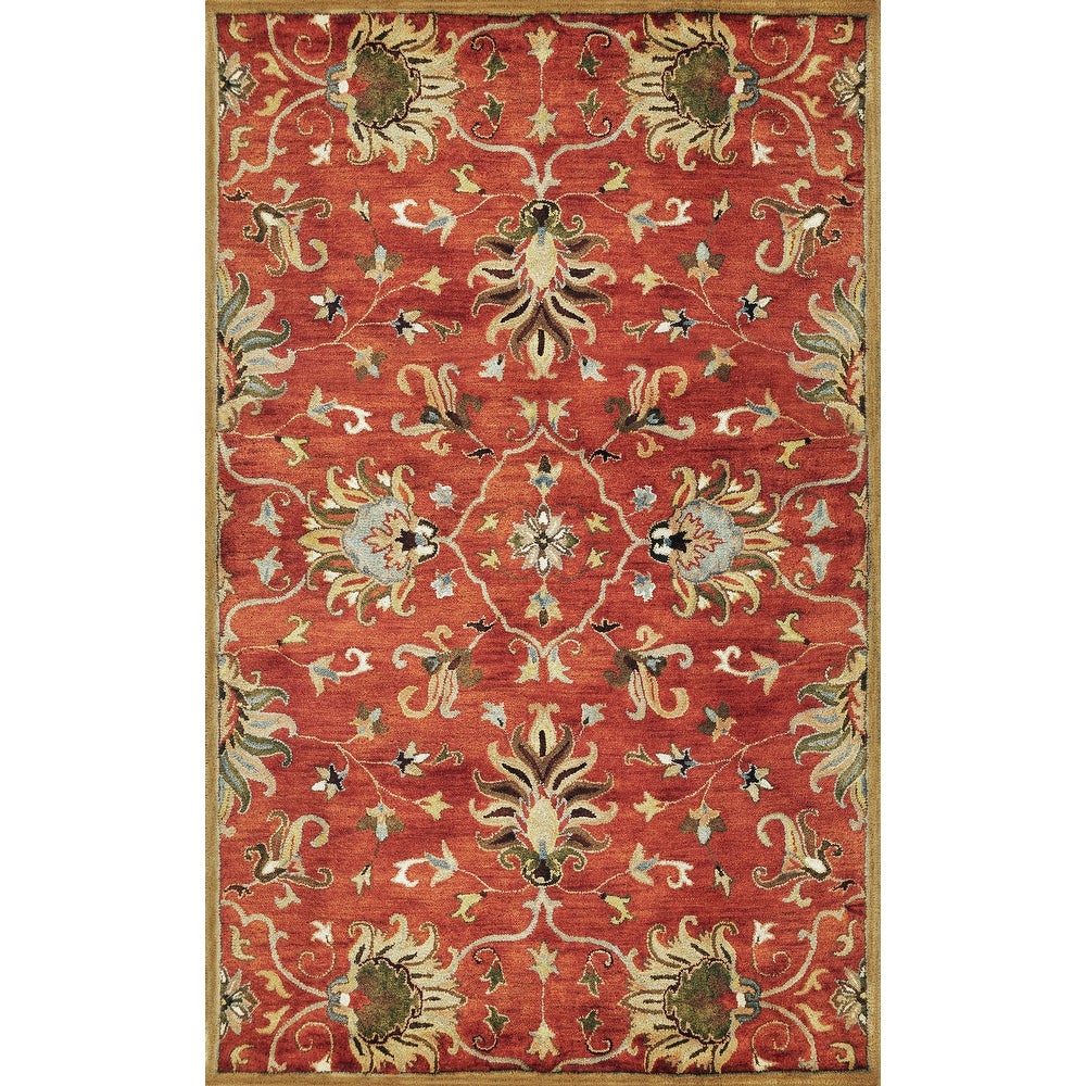 Domani Alexandria Classic Tapestry Hand-tufted Wool Soft Area Rug