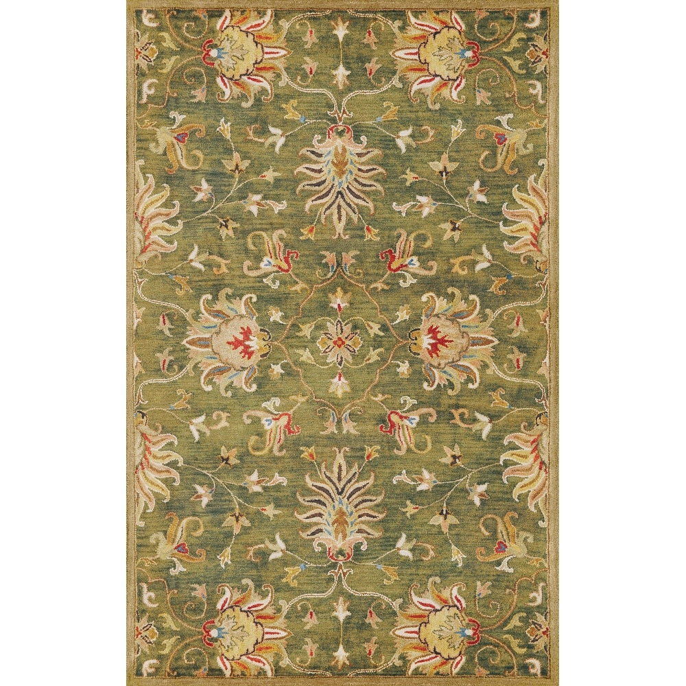 Domani Alexandria Classic Tapestry Hand-tufted Wool Soft Area Rug