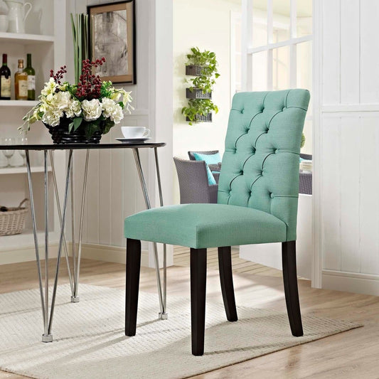 Copper Grove Quince Tufted Fabric Dining Chair