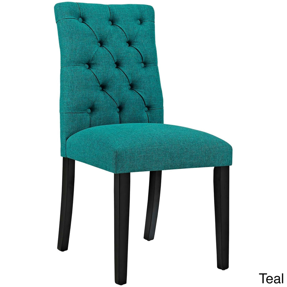 Copper Grove Quince Tufted Fabric Dining Chair