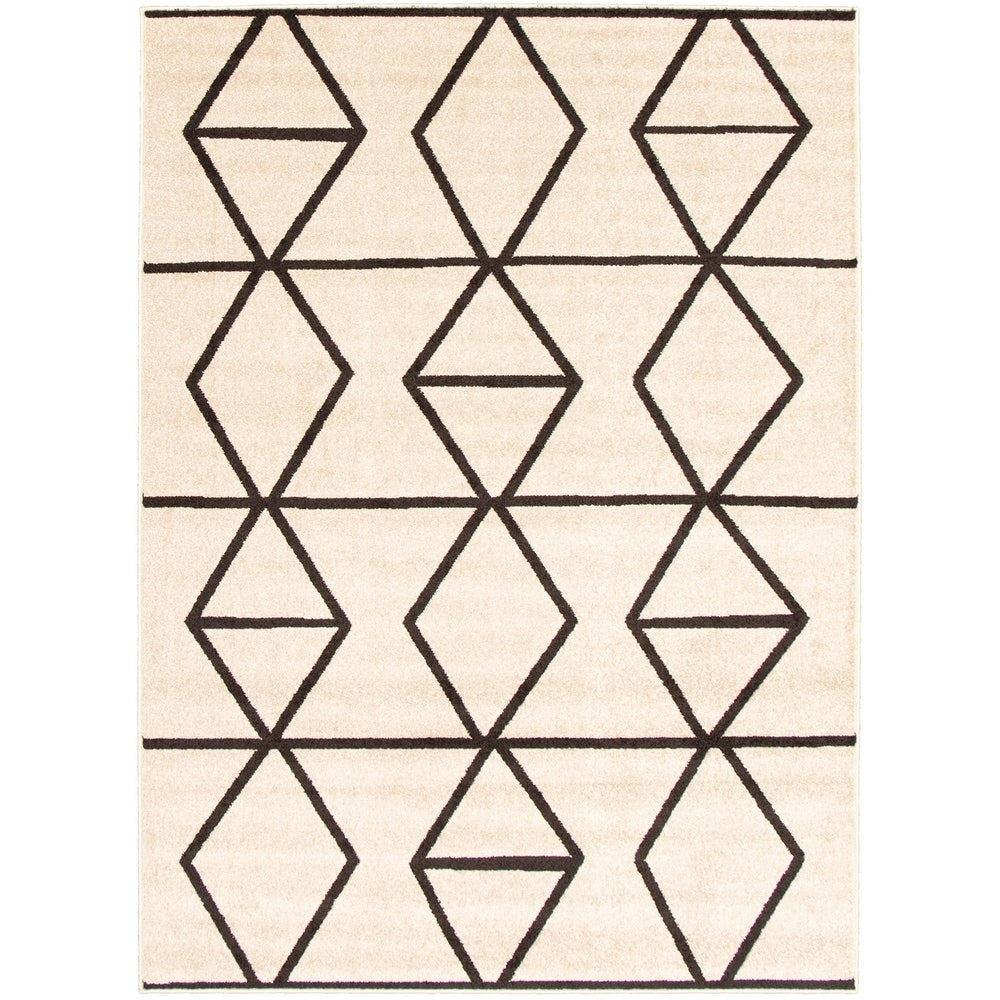 Grey Brown Ana Moroccan Soft Rug