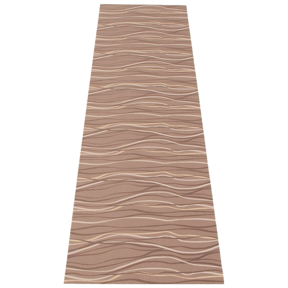 Bellisima Wave Casual Soft Brown Rug