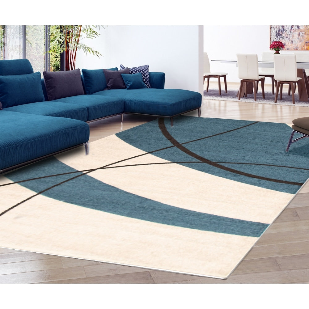 Abstract Cosi Casual Soft Rug - Multiple Colors