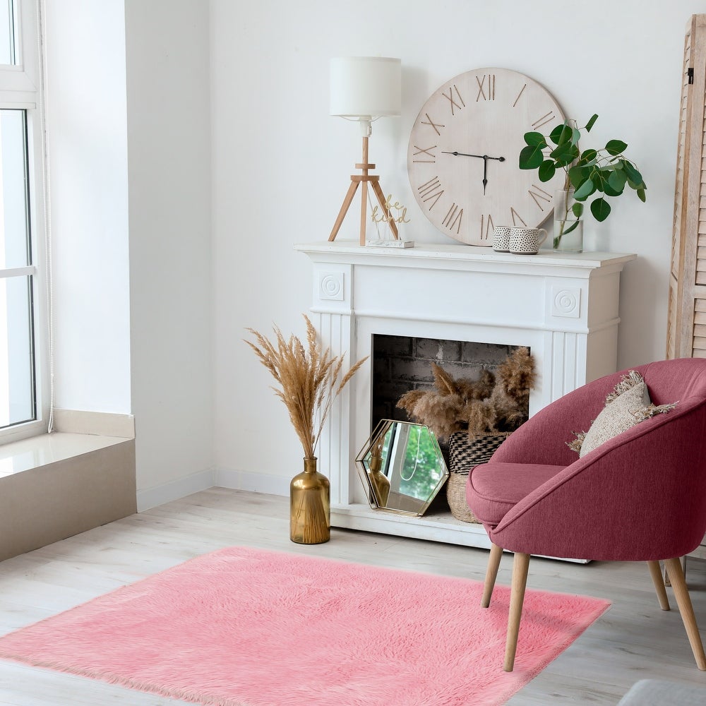 Moden Soft Pink Rug