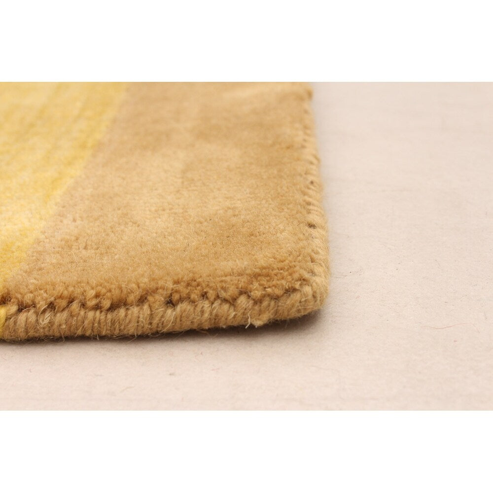 Hand Loomed Kashkuli Gabbeh Multi Color Wool Soft Rug