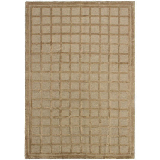 ECARPETGALLERY Hand-knotted Kathmandu Tan Wool Soft Rug