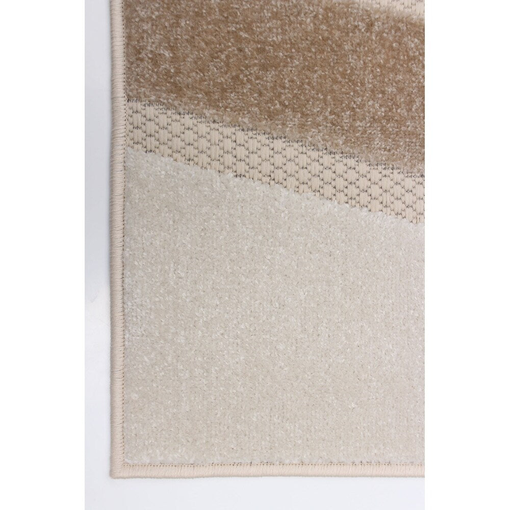 Ivory Blue Indoor/ Outdoor Rug