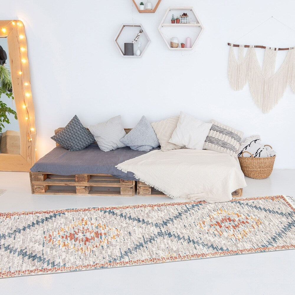 Black Ivory Bohemian & Eclectic Soft Rug