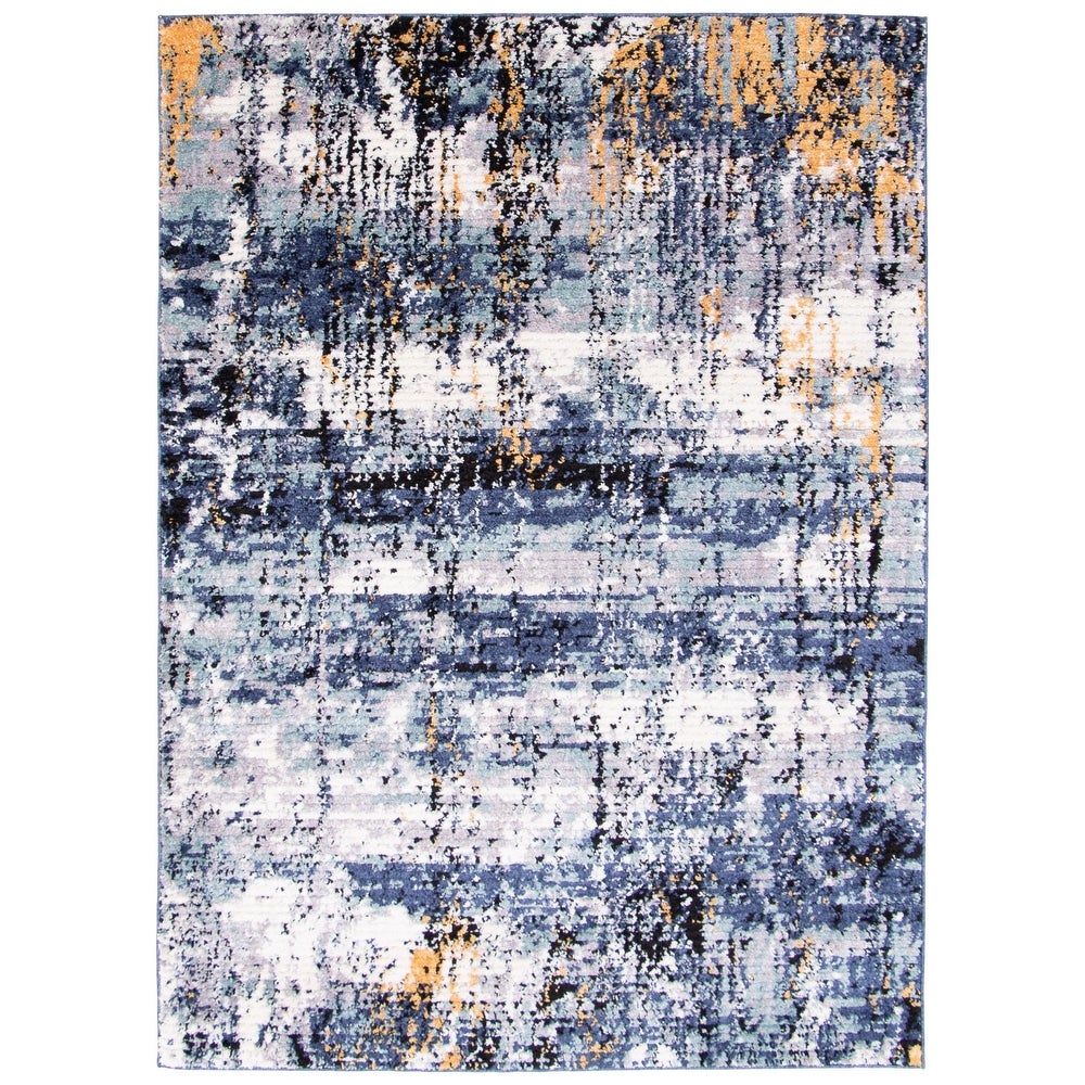 Pink Marble Modern & Contemporary Soft Rug