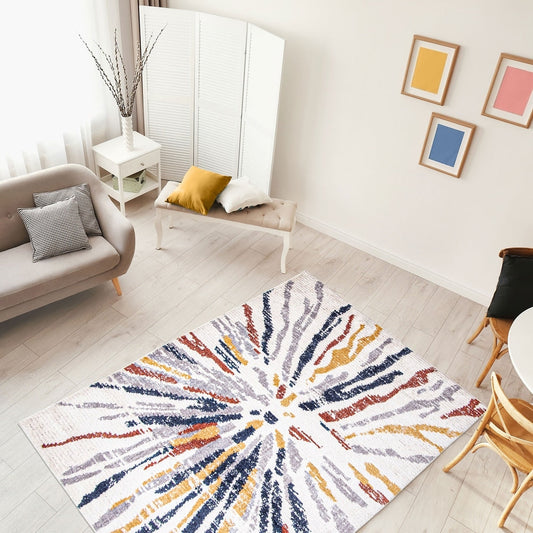 Sunburst Modern & Contemporary Soft Rug