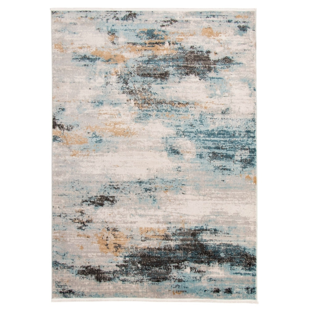 Blue Modern & Contemporary Soft Rug