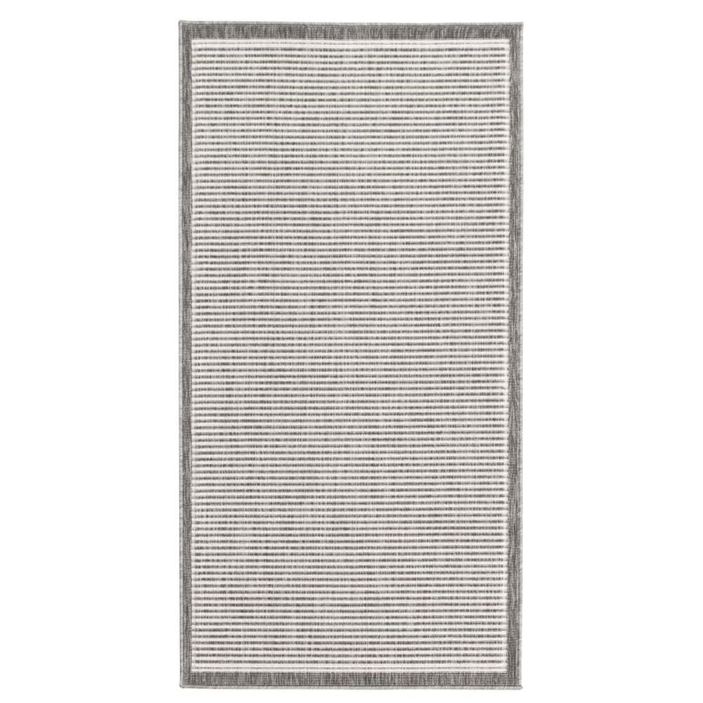 Bordered Indoor/ Outdoor Rug - Multiple Colors